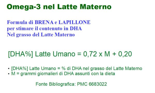 Omega-3 nel Latte Materno
