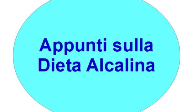Appunti sulla Dieta Alcalina