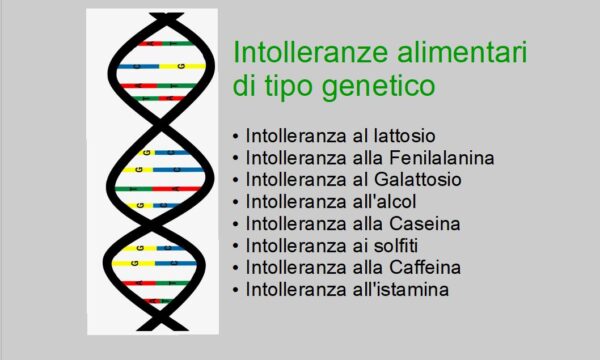 Intolleranze alimentari genetiche