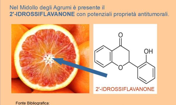 2′-Idrossiflavanone antitumorale degli agrumi