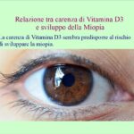 Relazione tra Vitamina D3 e miopia