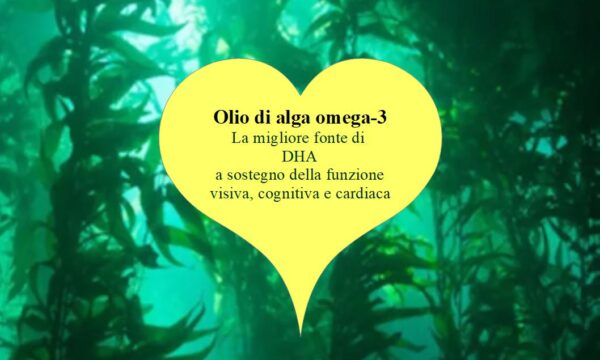 Olio di Alga Omega-3, fonte di DHA