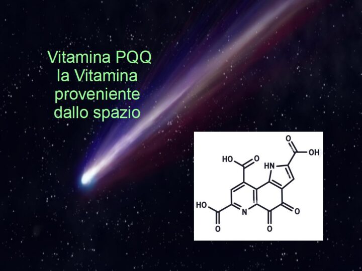 Vitamina PQQ proveniente dallo spazio